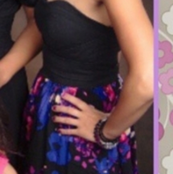 Charlotte Russe Floral strapless dress - Picture 13 of 14